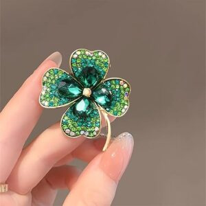 Four Leaf Clover Brooch