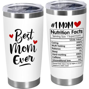 Coffee Tumbler with Lid for Mom