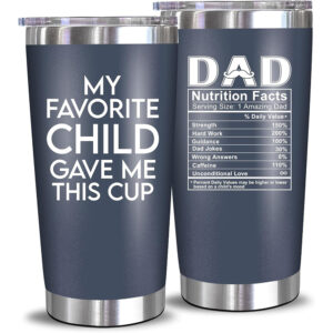 Coffee Tumbler with Lid for Dad