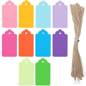 1.7x2.8 inch 100pcs Gift Tags