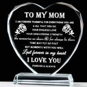Crystal Keepsakes Plaque for Mom