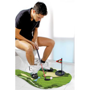 Toilet Golf Game-Practice