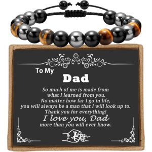 Stone Bracelet for Dad