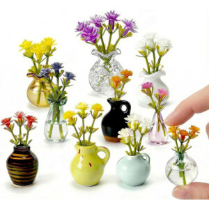 Mini Vase Magnets for Fridge